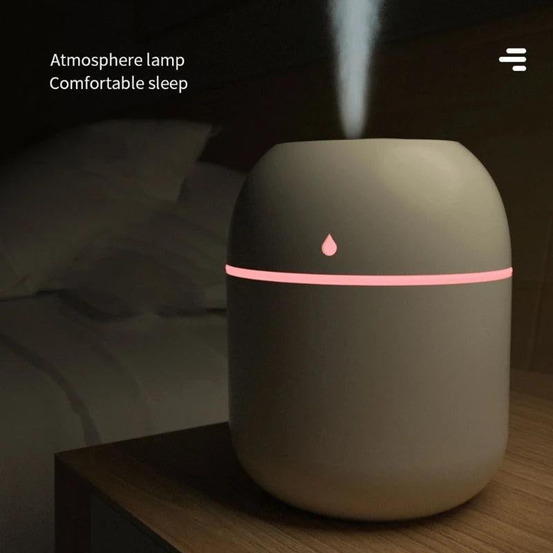 Portable Air Humidifier With Colorful LED Lights