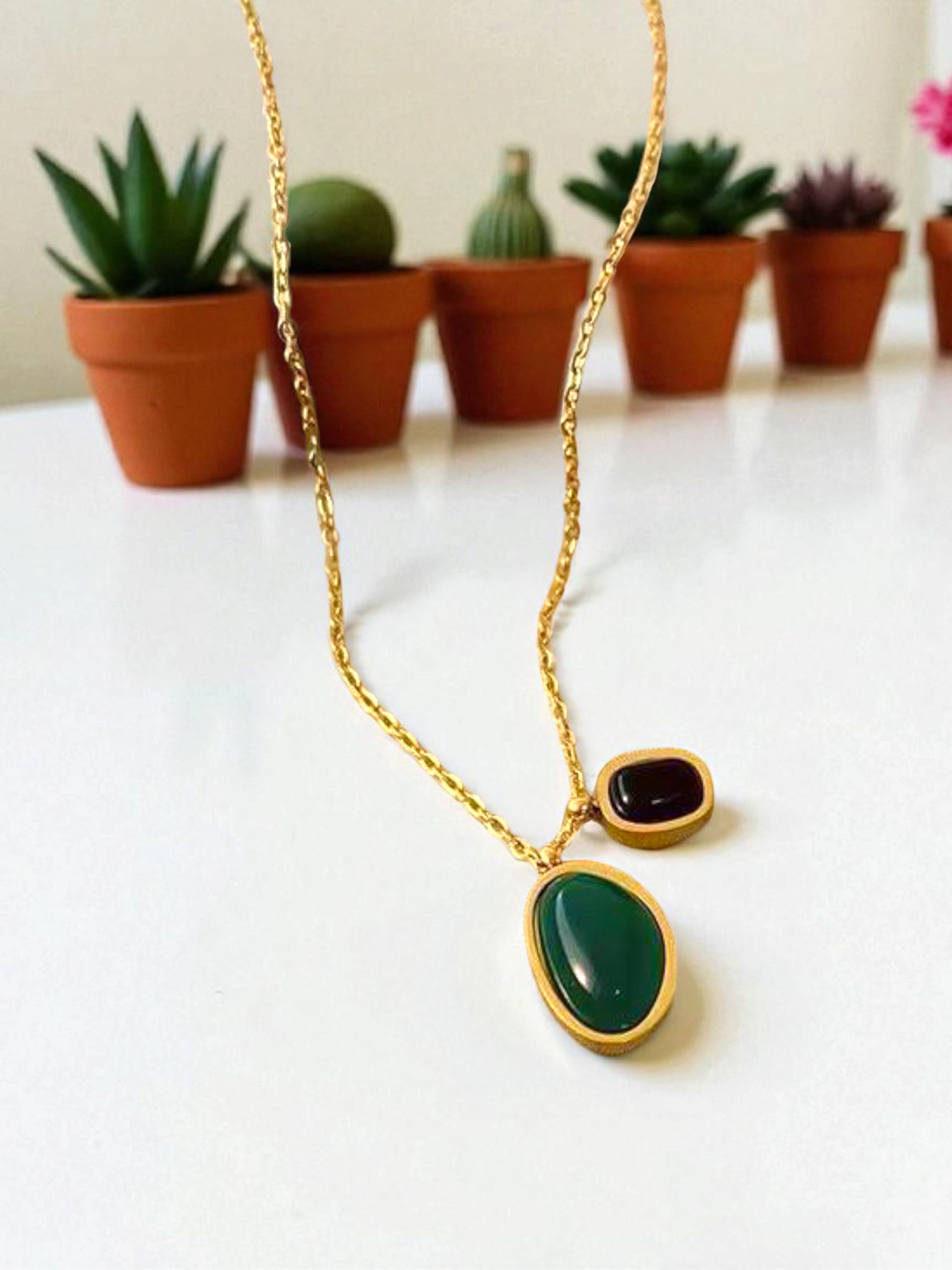 Earth Essence Duo Pendant
