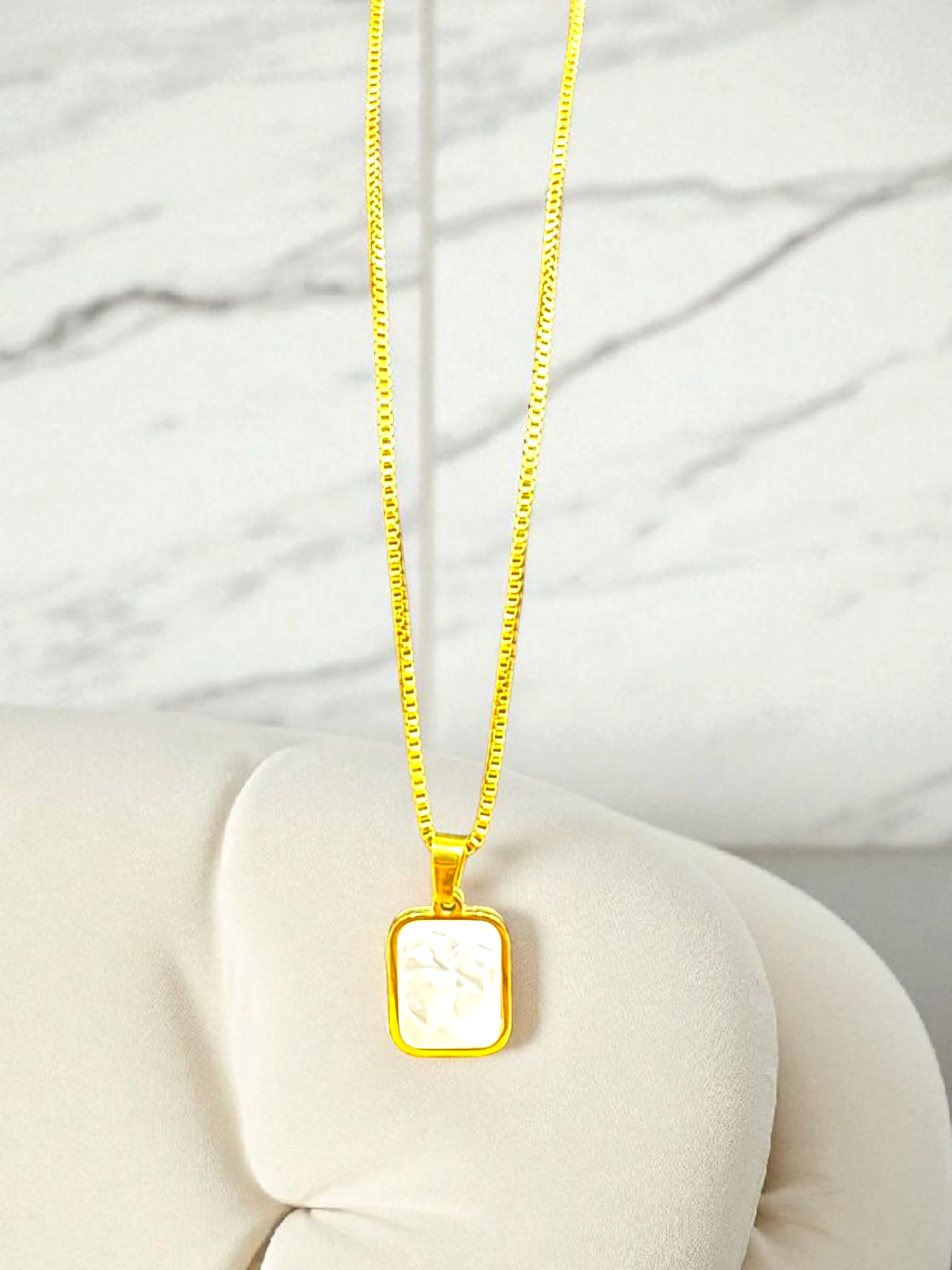 Golden Glow Charm Pendant