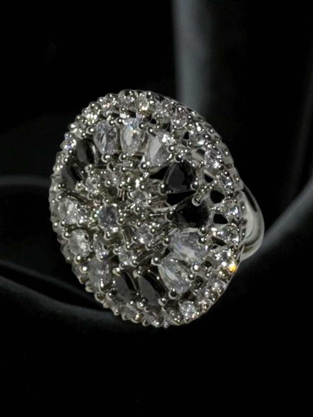 Radiant Halo Ring