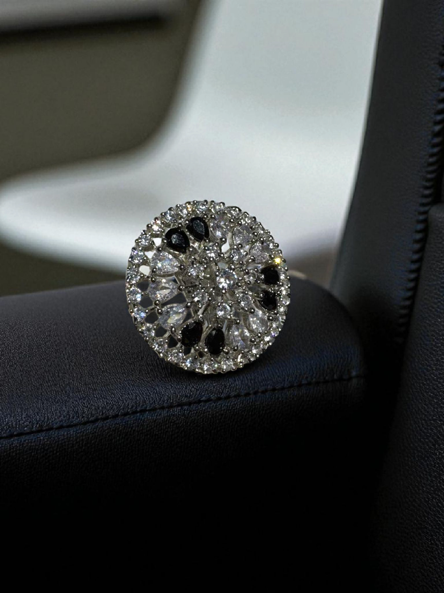 Radiant Halo Ring