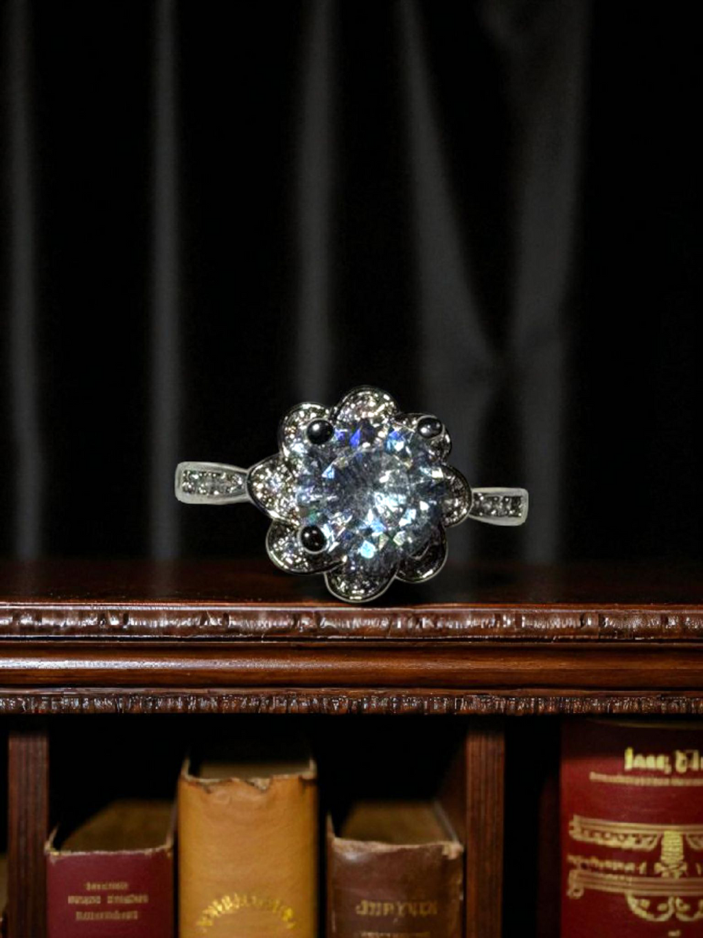 Frosted Petal Ring