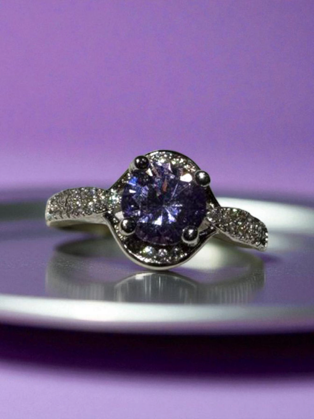 Midnight Bloom Ring