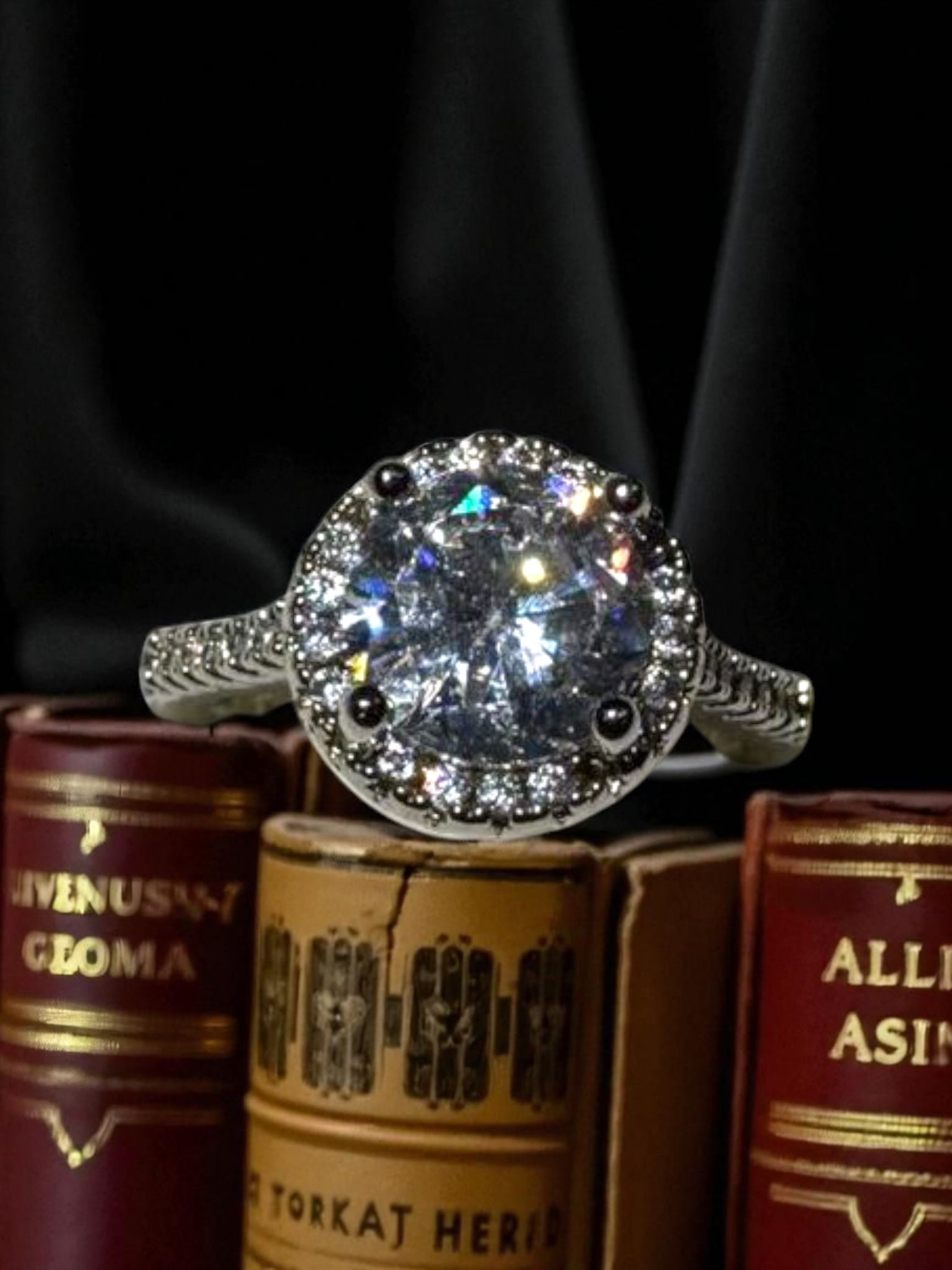 Moonfire Glint Ring