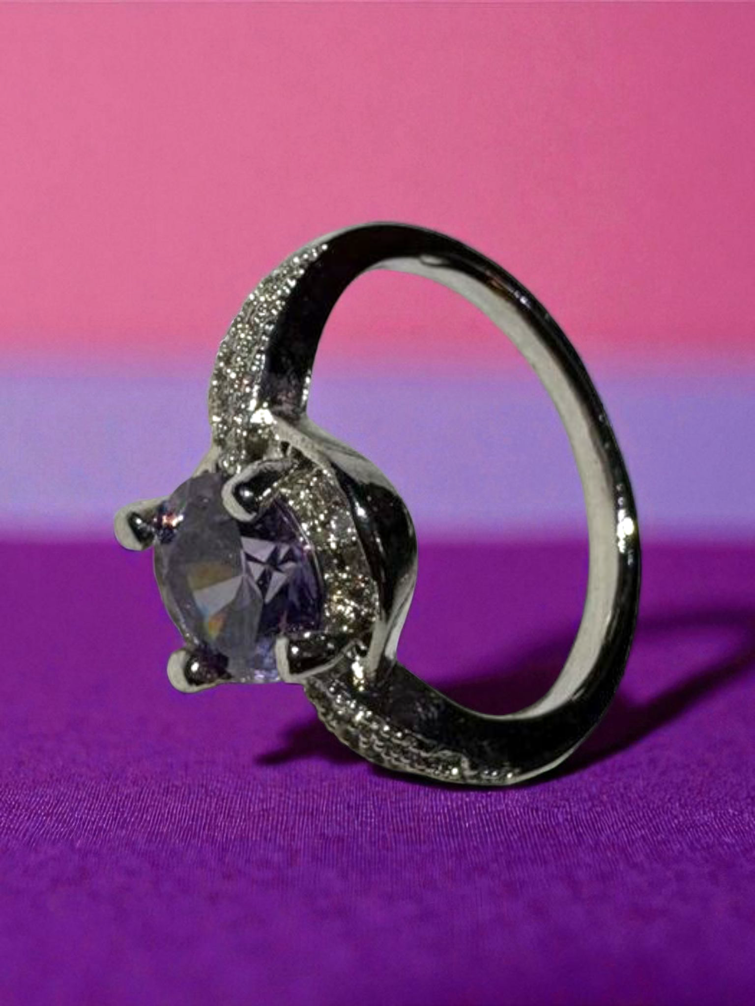 Midnight Bloom Ring