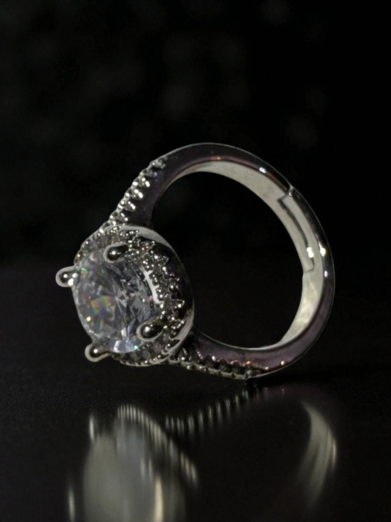 Moonfire Glint Ring