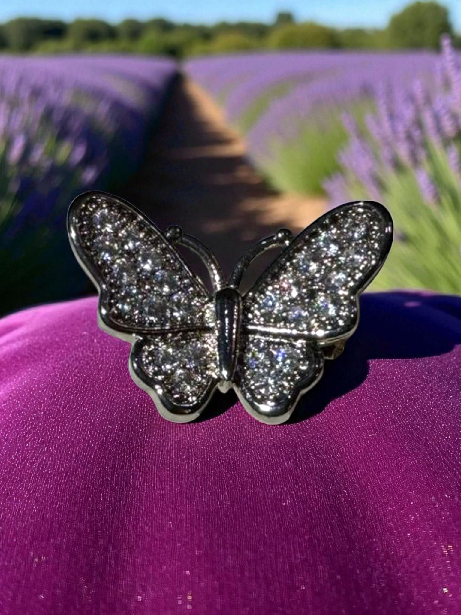 Luminous Flutter Ring