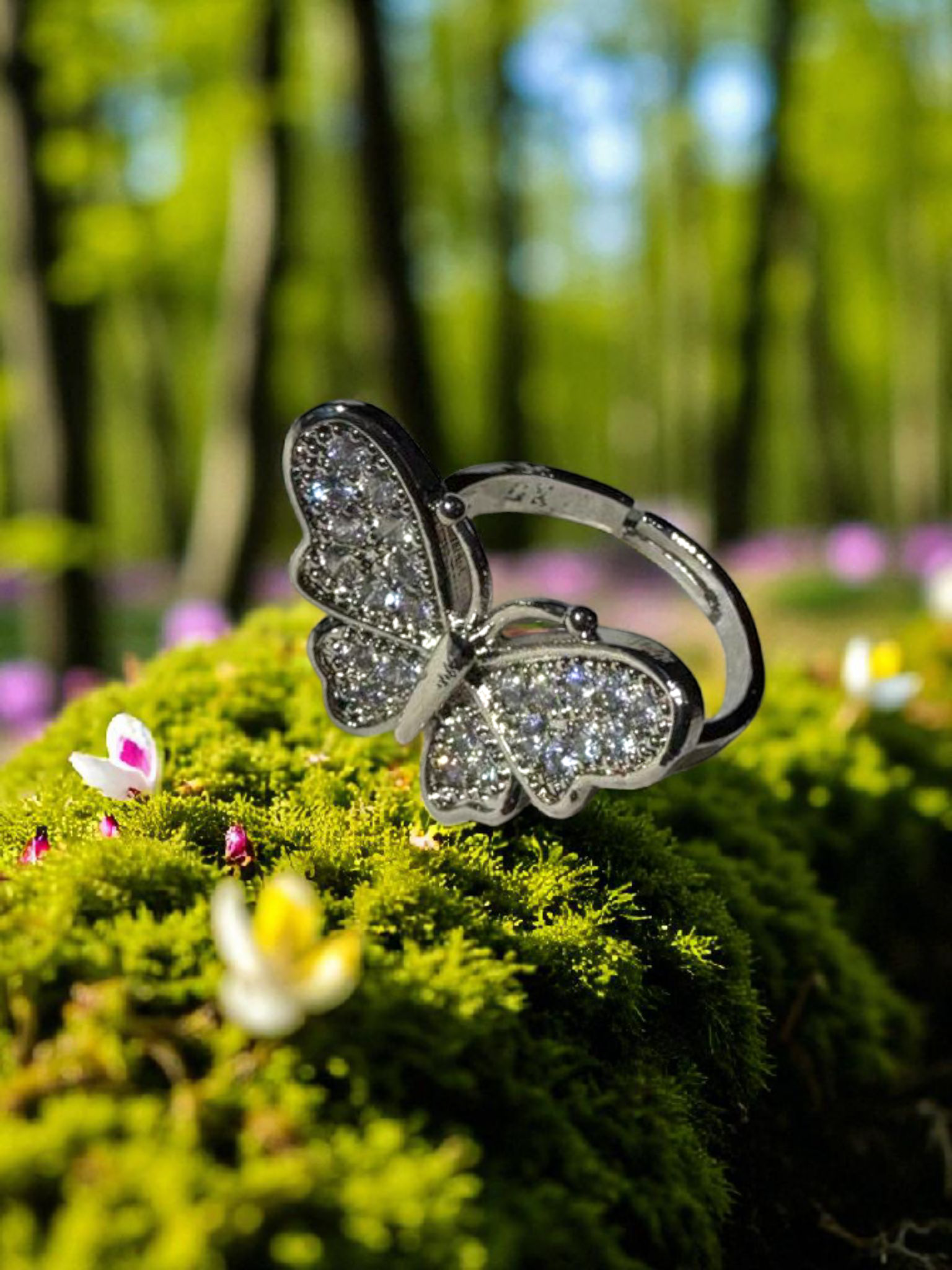 Luminous Flutter Ring