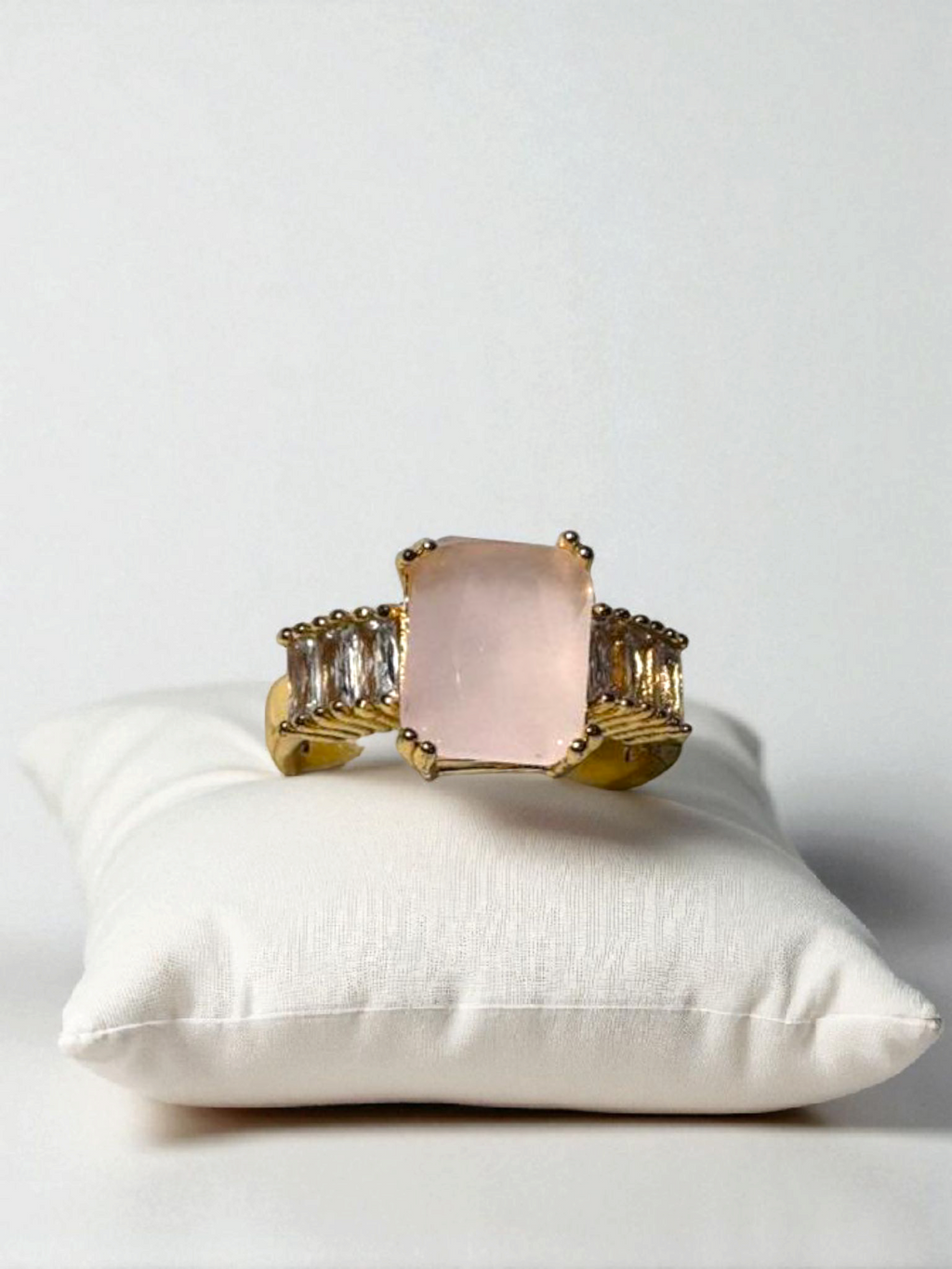 Amber Crown Ring
