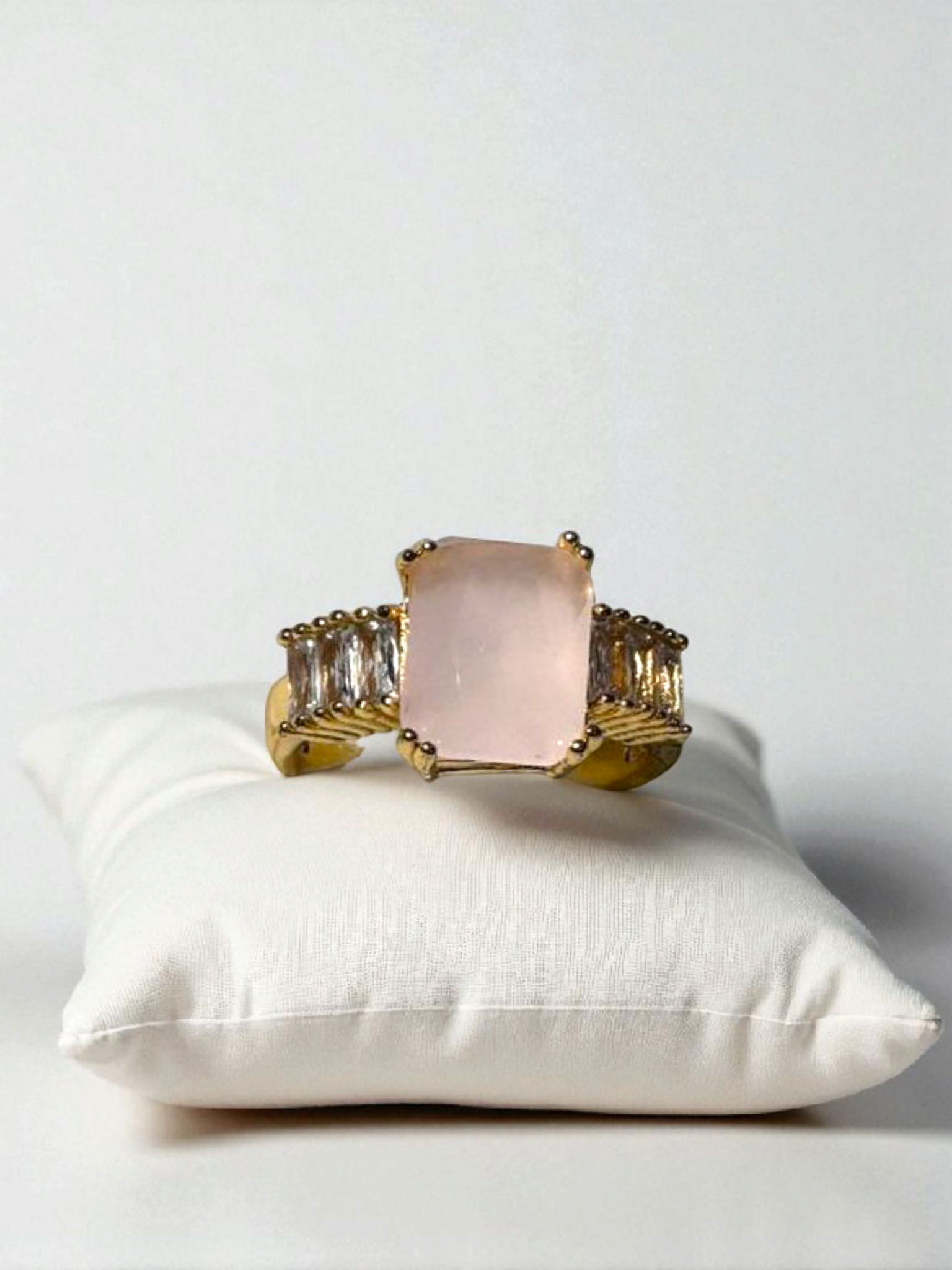Amber Crown Ring