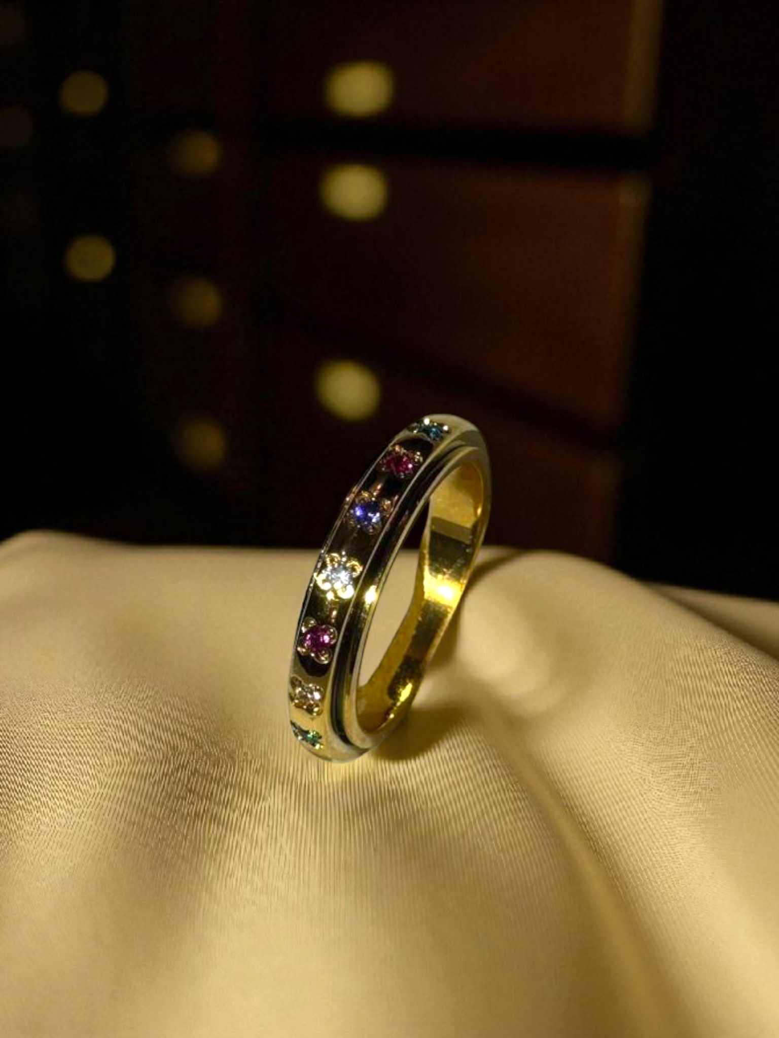 Aurora Band Ring