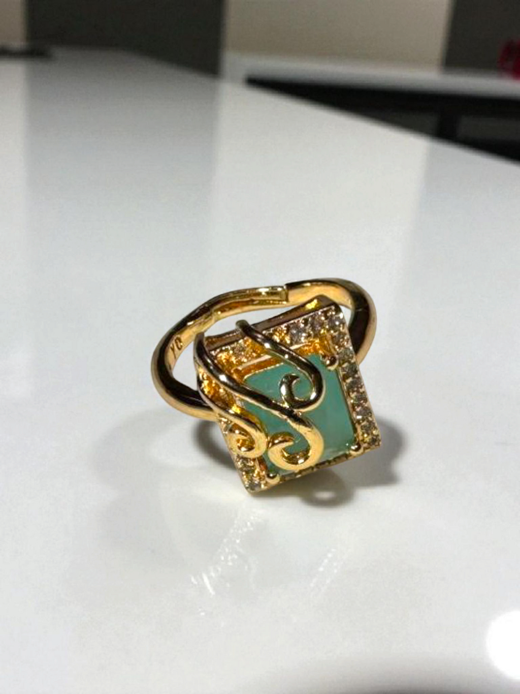 Emerald Grace Ring