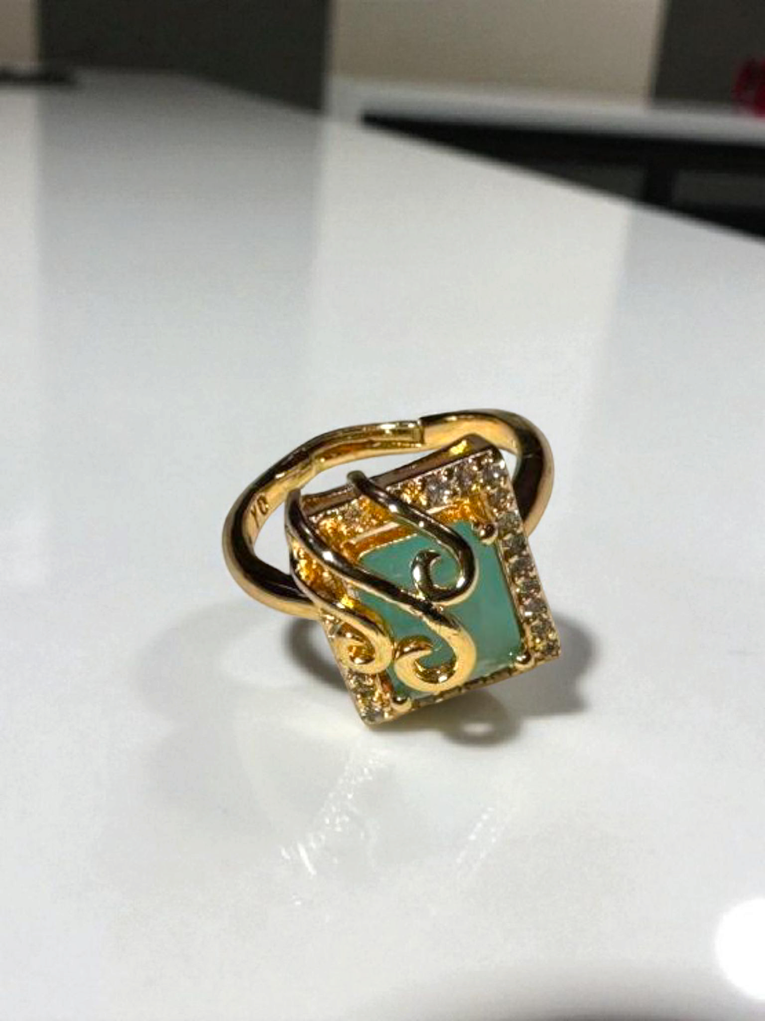 Emerald Grace Ring