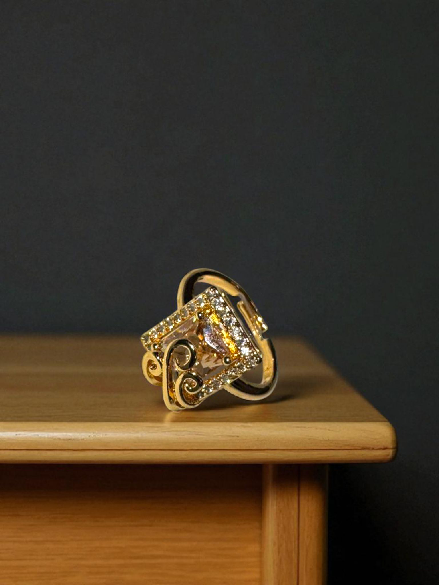 Emerald Grace Ring