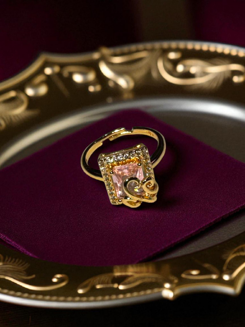 Emerald Grace Ring