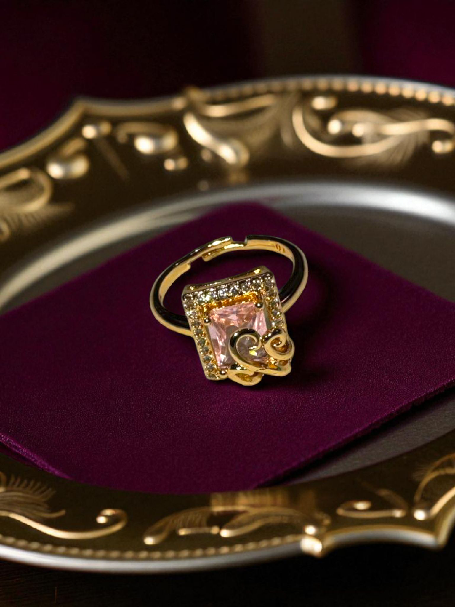 Emerald Grace Ring
