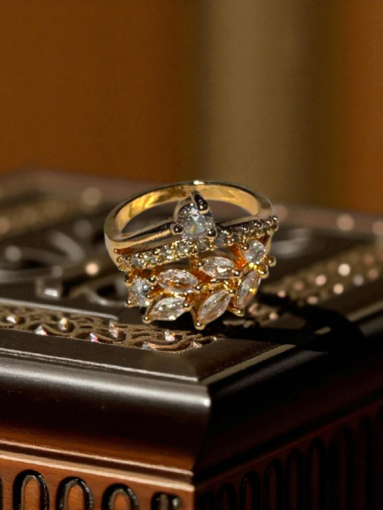 Radiant Blossom Ring