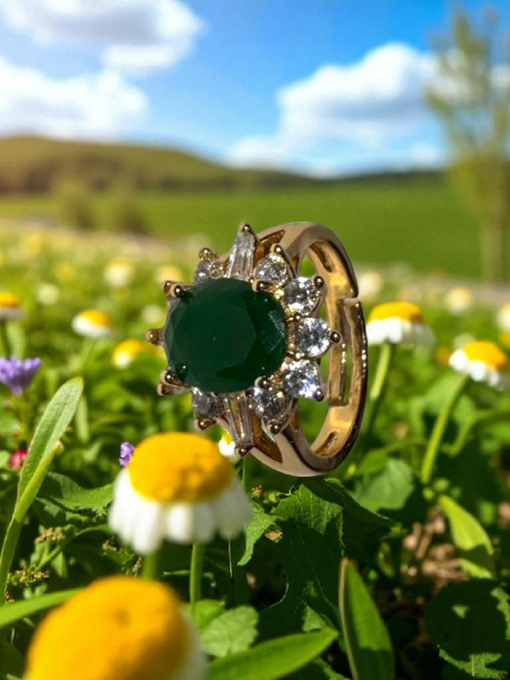 Golden Radiance Ring
