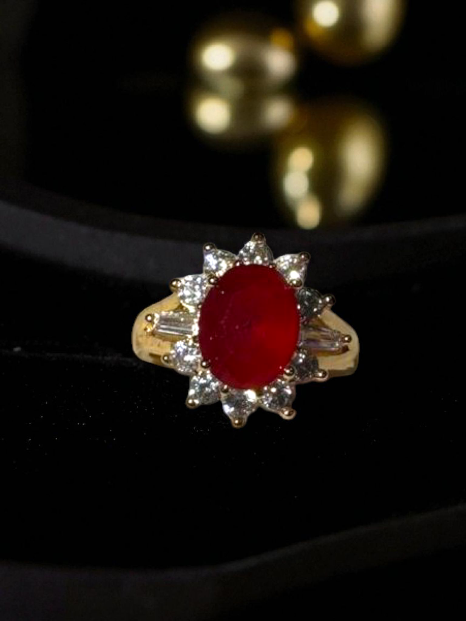 Golden Radiance Ring