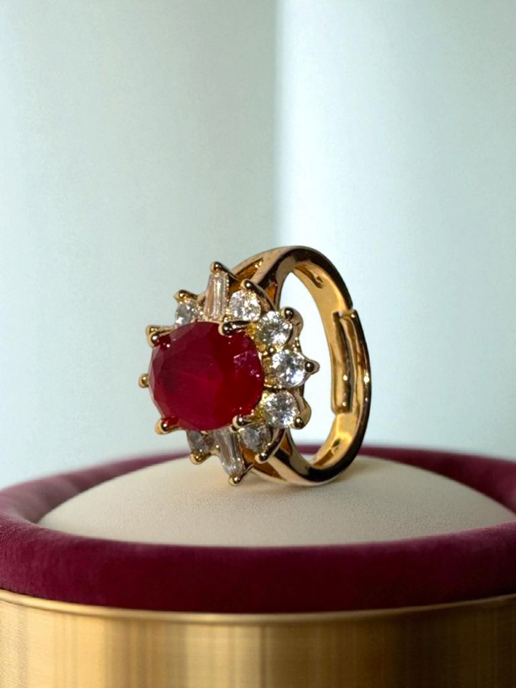 Golden Radiance Ring
