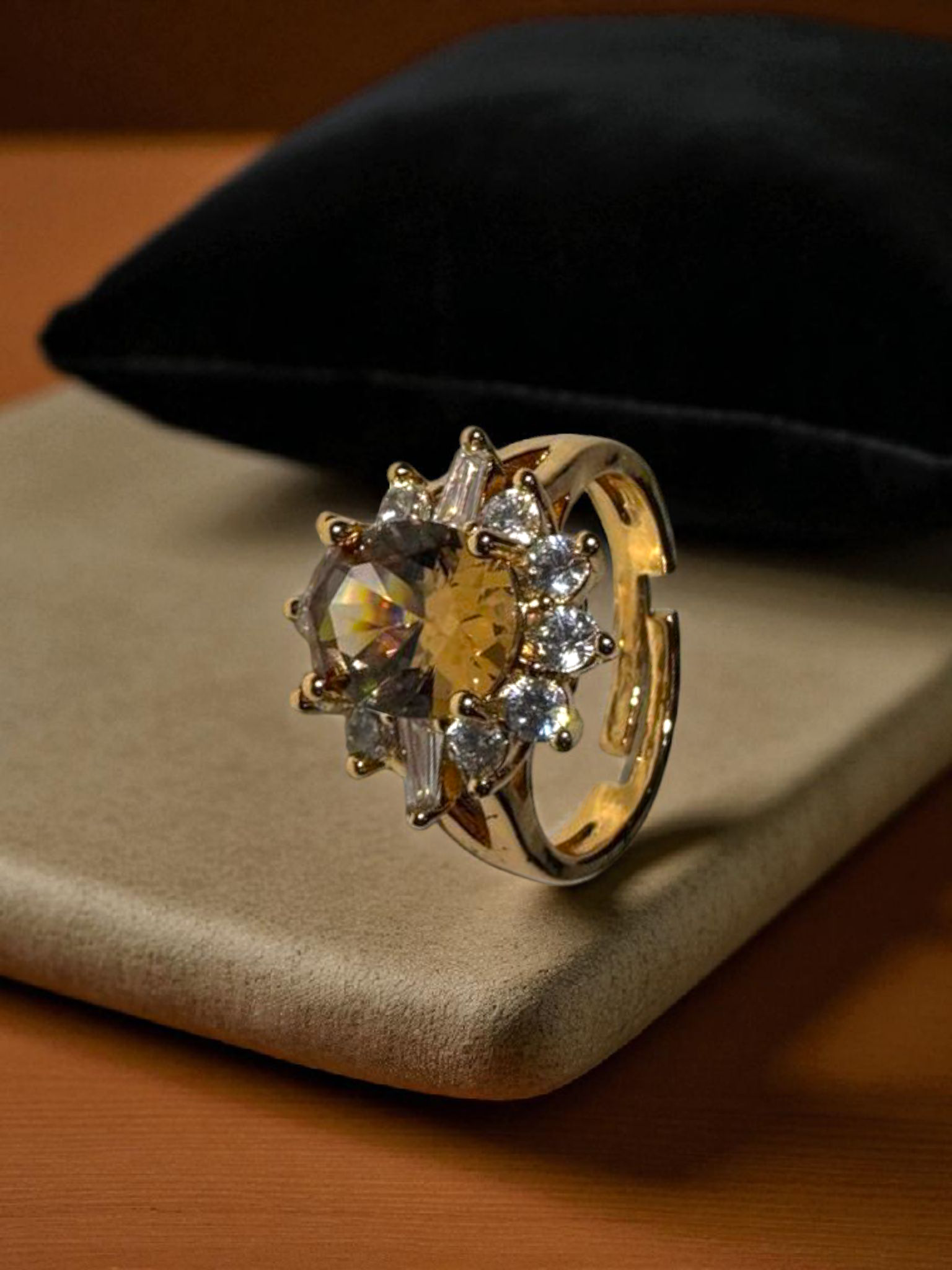 Golden Radiance Ring
