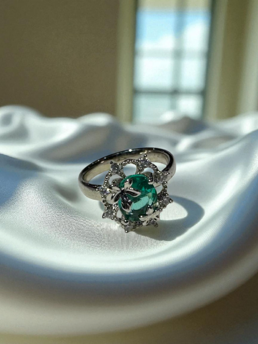 Emerald Twilight Ring