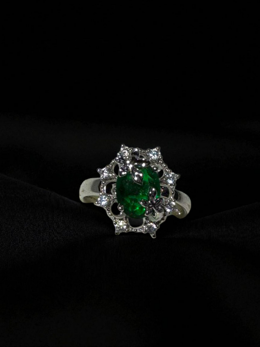 Emerald Twilight Ring