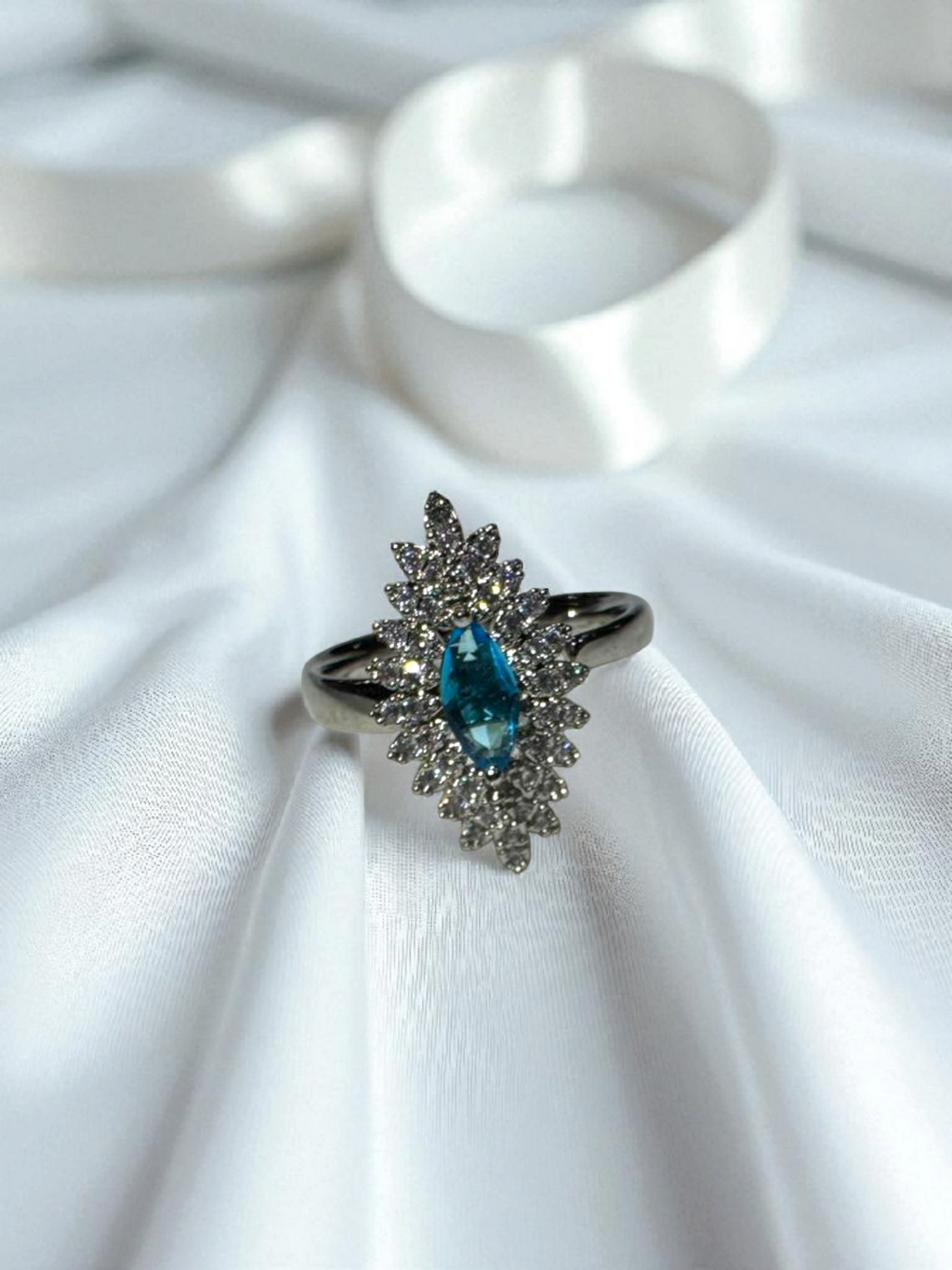 Blue Mirage Ring