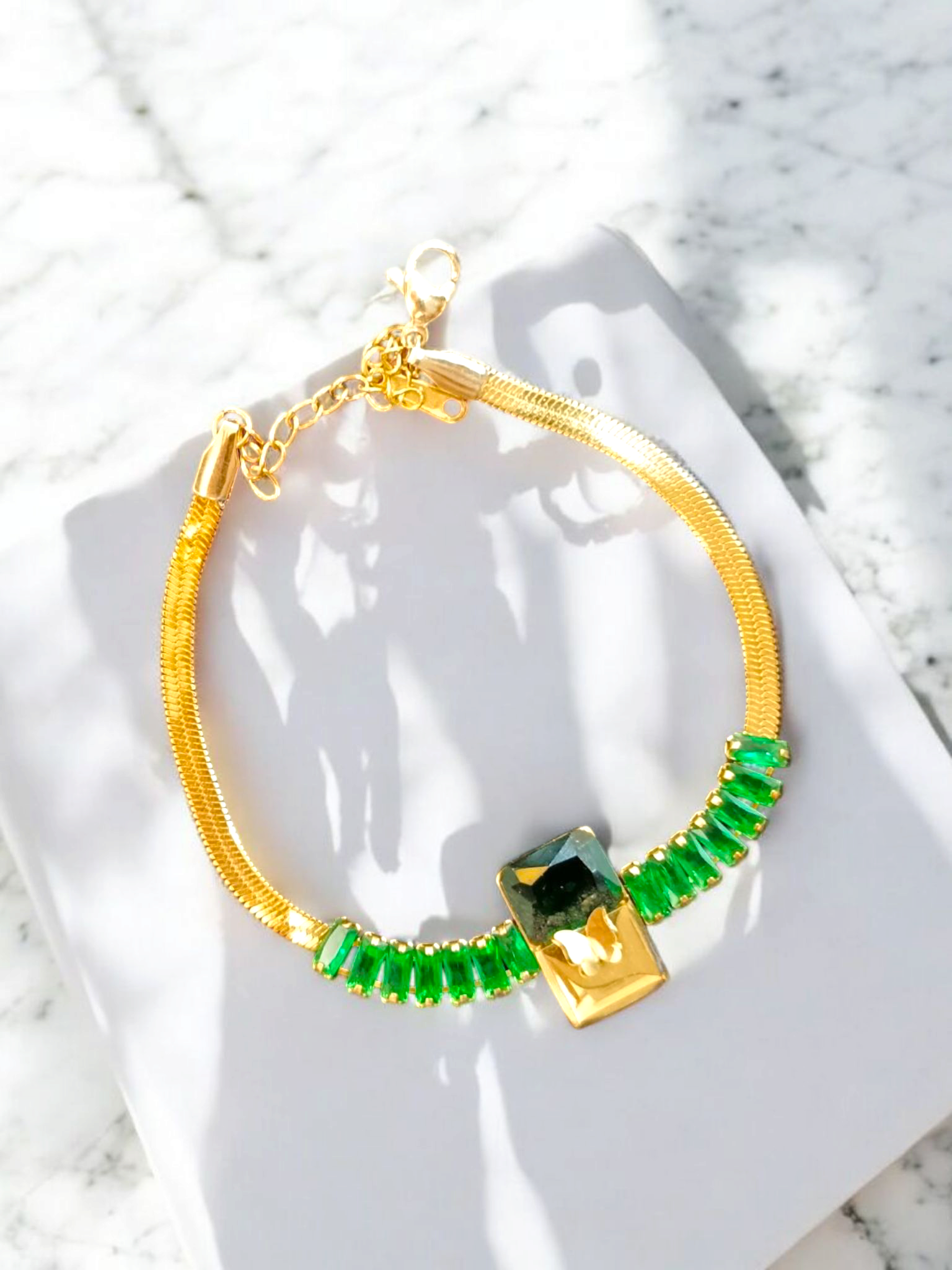 Gold green butterfly's 020