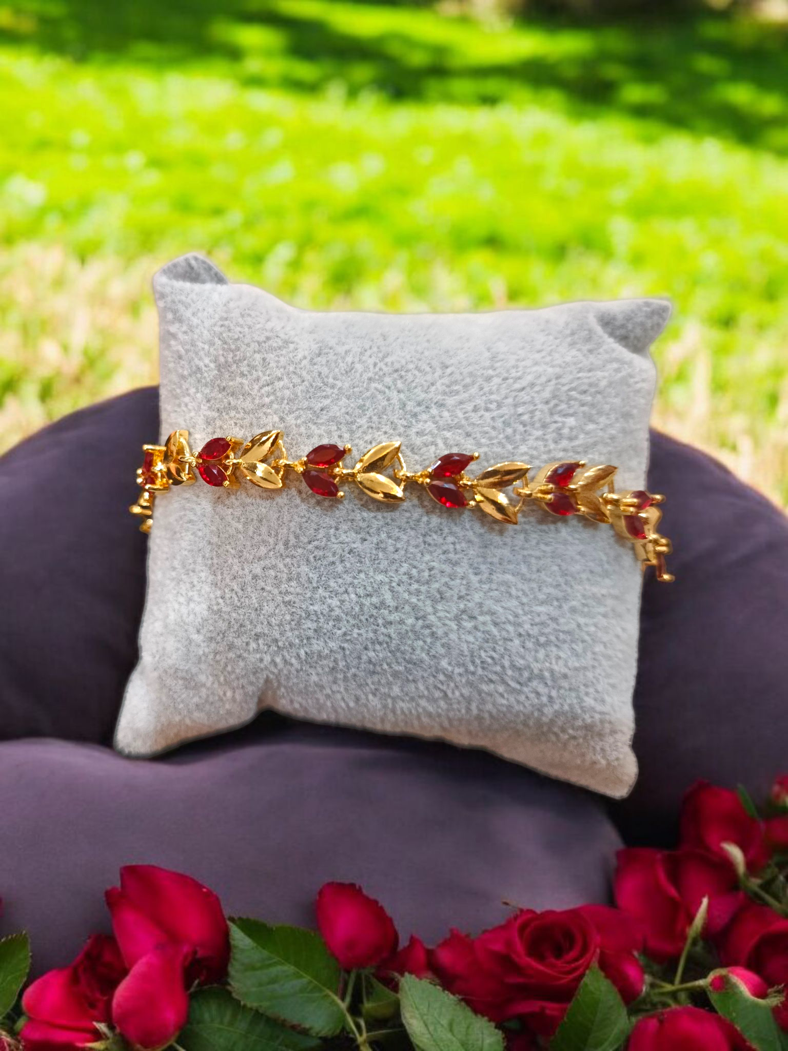 Leaf bracelet 015