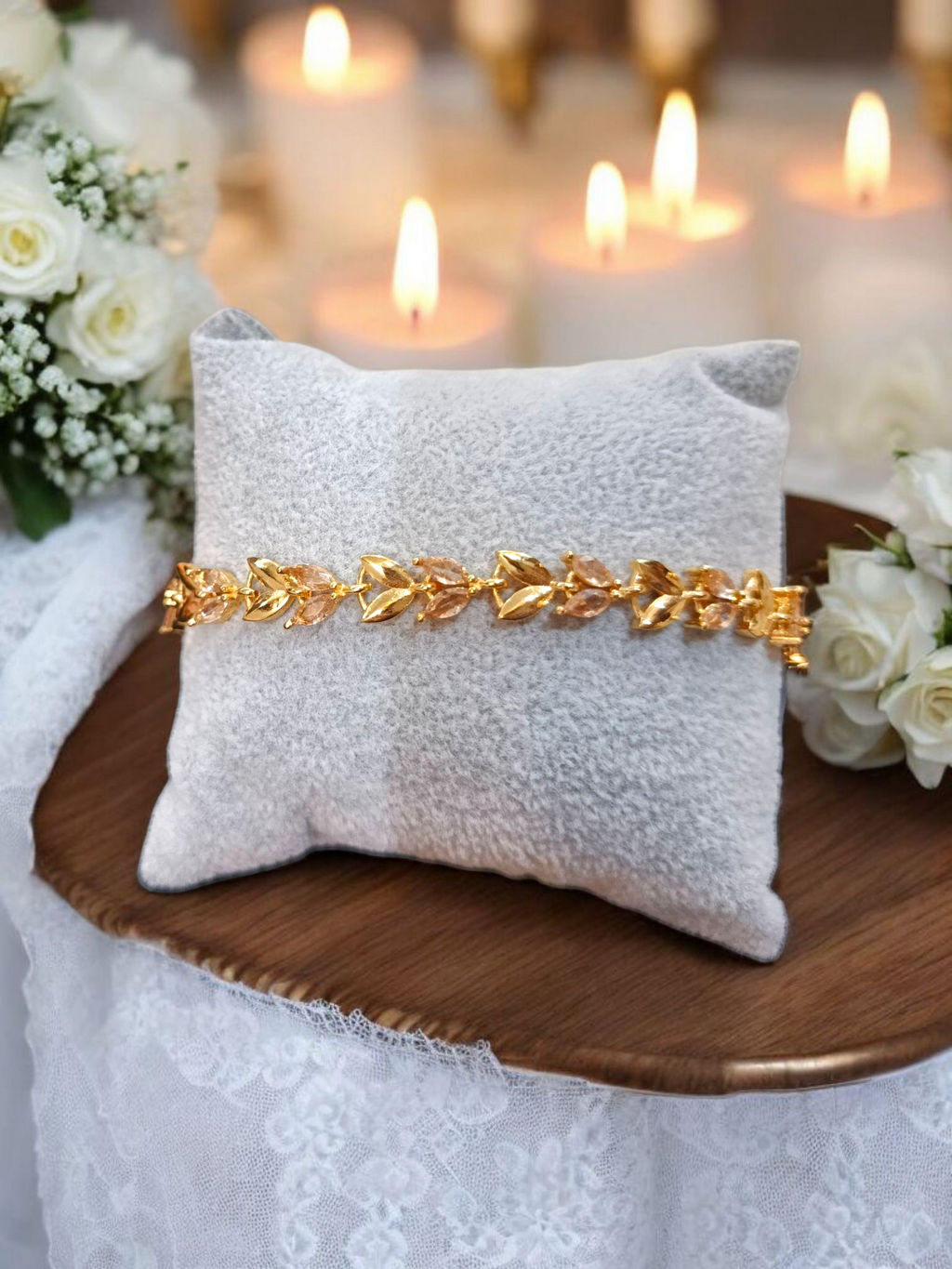 Leaf bracelet 015
