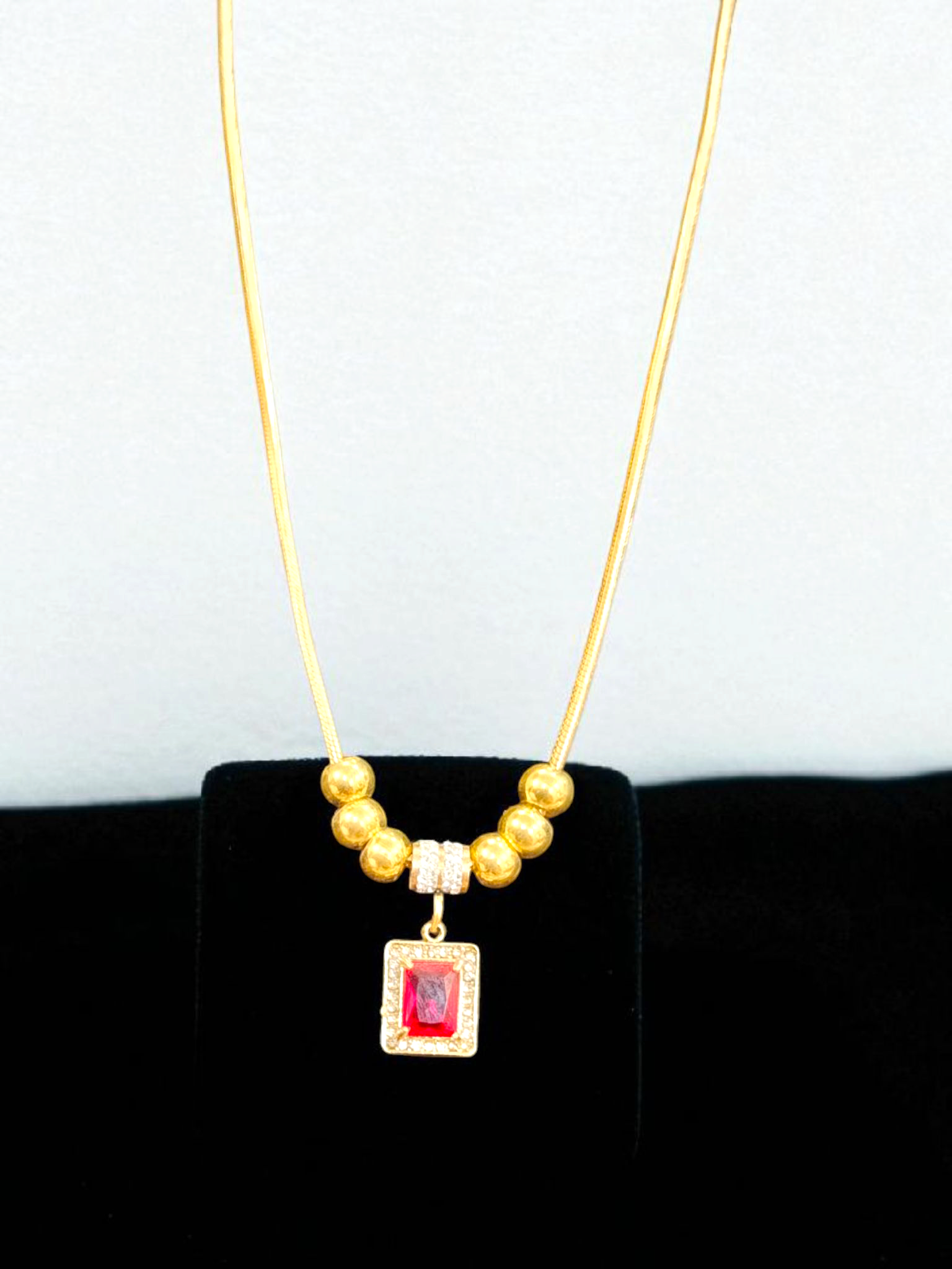 Crimson Royalty Necklace