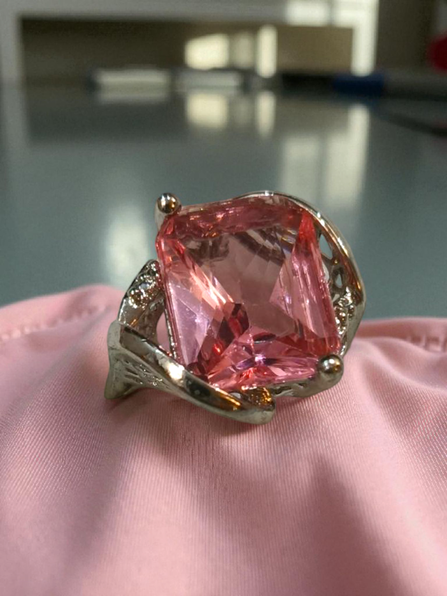 Rose Quartz Reverie Ring