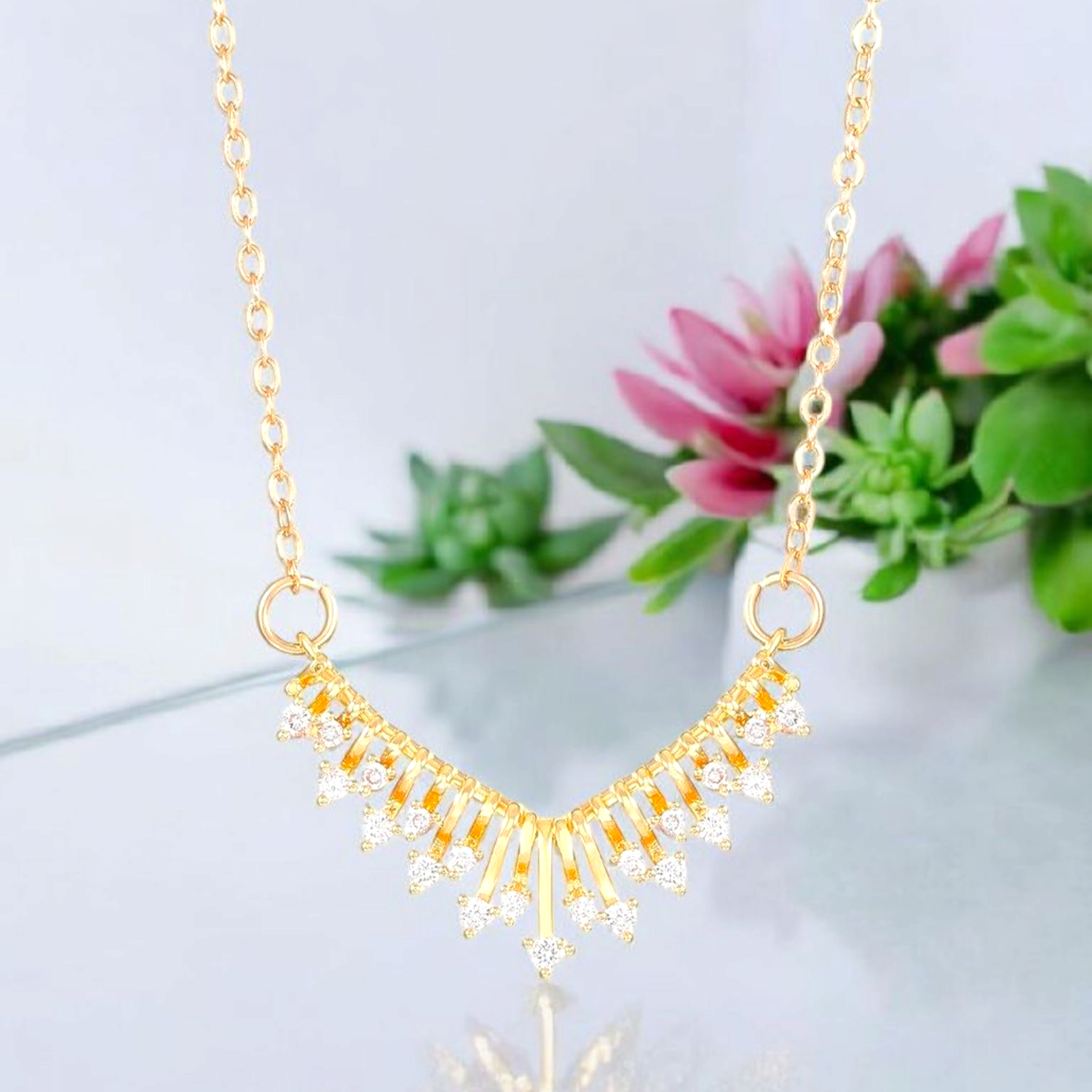 V Shaped Necklace
